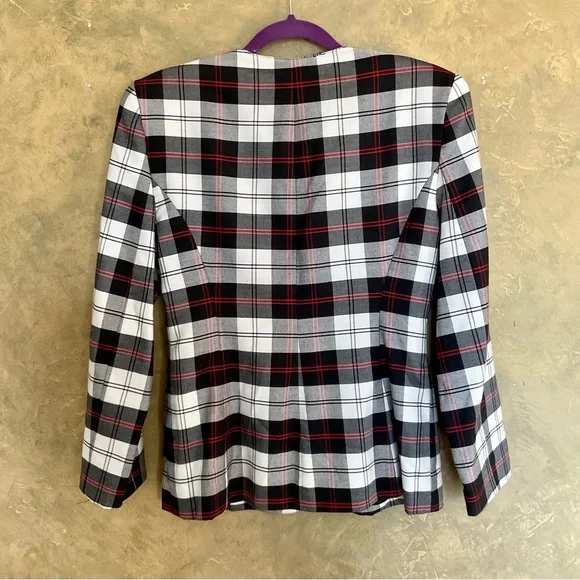 ​Quorum Vintage | 90s Plaid Skirt Suit Set | Clueless Core | S - Picture 7 of 14